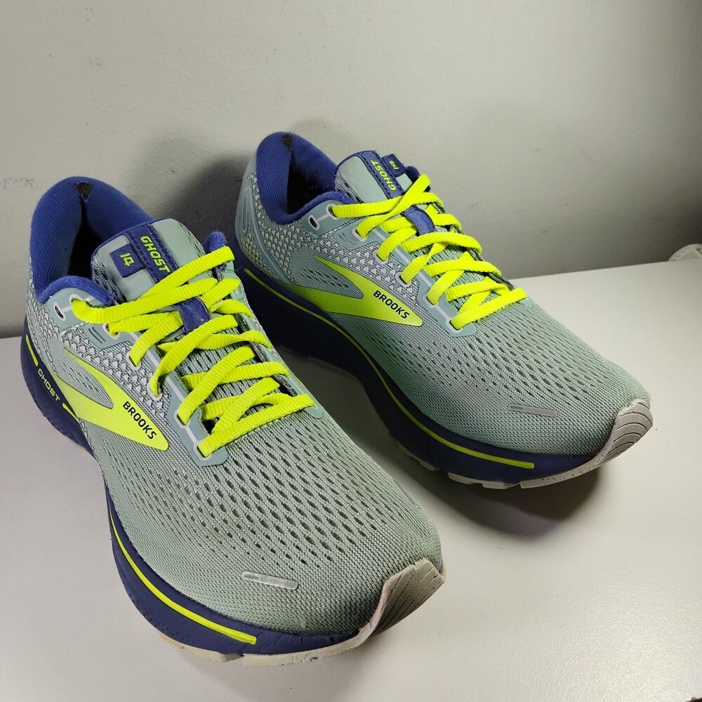 Brooks Ghost 14 Women's US 9.5B Blue Surf Running Shoes Athletic Sportswear